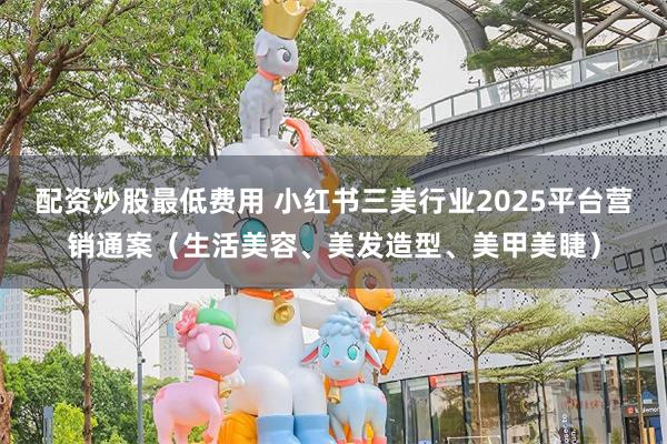 配资炒股最低费用 小红书三美行业2025平台营销通案（生活美容、美发造型、美甲美睫）